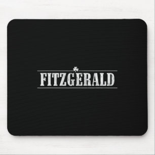 Fitzgerald Irish Name St Patricks Day Family Match Mousepad