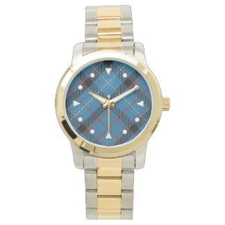 Fitzgerald Tartan Zwei-Töne Watch Armbanduhr