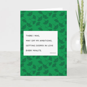 Fitzgerald tiefer in LiebeValentine Feiertagskarte