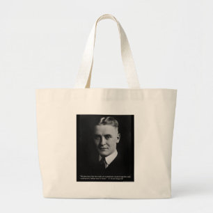 Fitzgerald "Two Souls" & Zitat Tees & Geschenke Jumbo Stoffbeutel