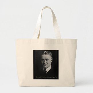 Fitzgerald "Two Souls" & Zitat Tees & Geschenke Jumbo Stoffbeutel