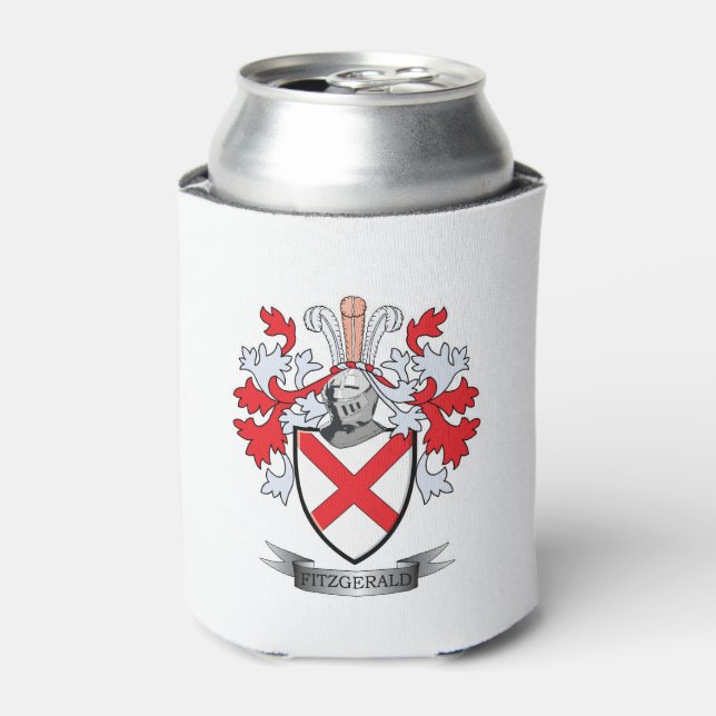 Fitzgerald-Wappen Dosenkühler (Kanne Vorderseite)