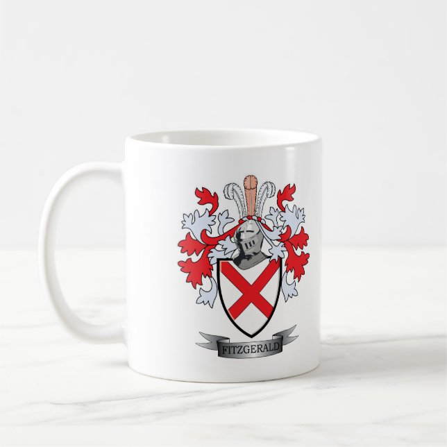 Fitzgerald Wappen Kaffeetasse (Links)