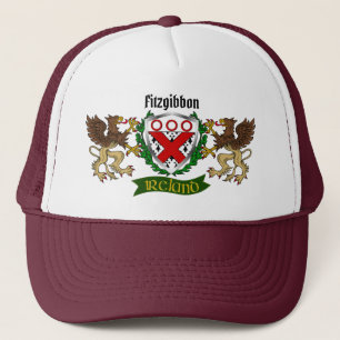 Fitzgibbon Irish Shield Personalisiert Truckerkappe