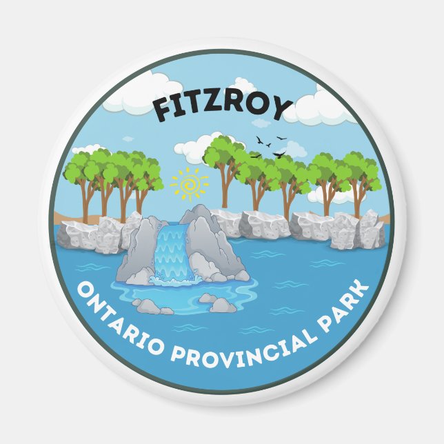 Fitzroy Ontario Provincial Park Magnet (Vorne)