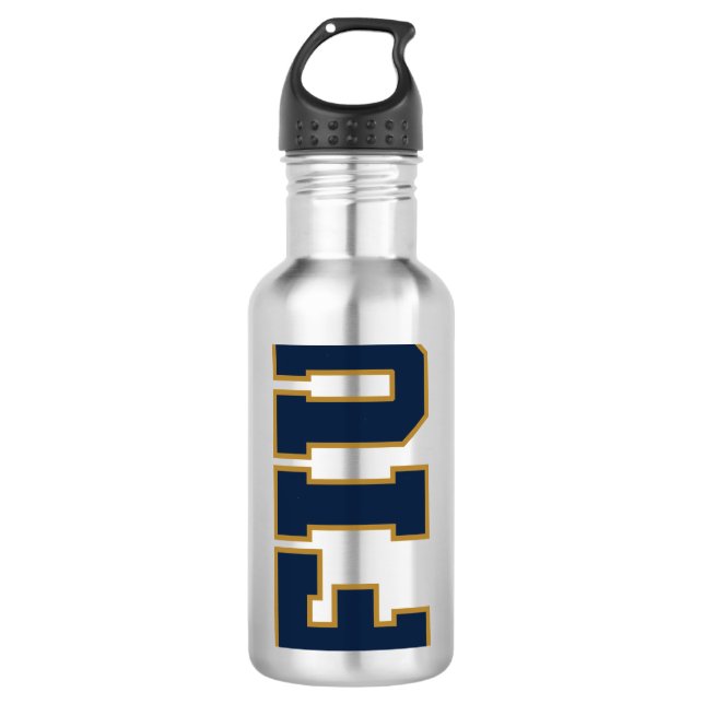 FIU EDELSTAHLFLASCHE (Vorderseite)