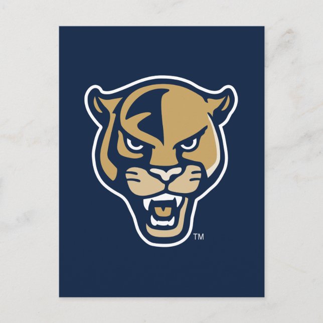 FIU Panther Head Einladungspostkarte (Vorderseite)