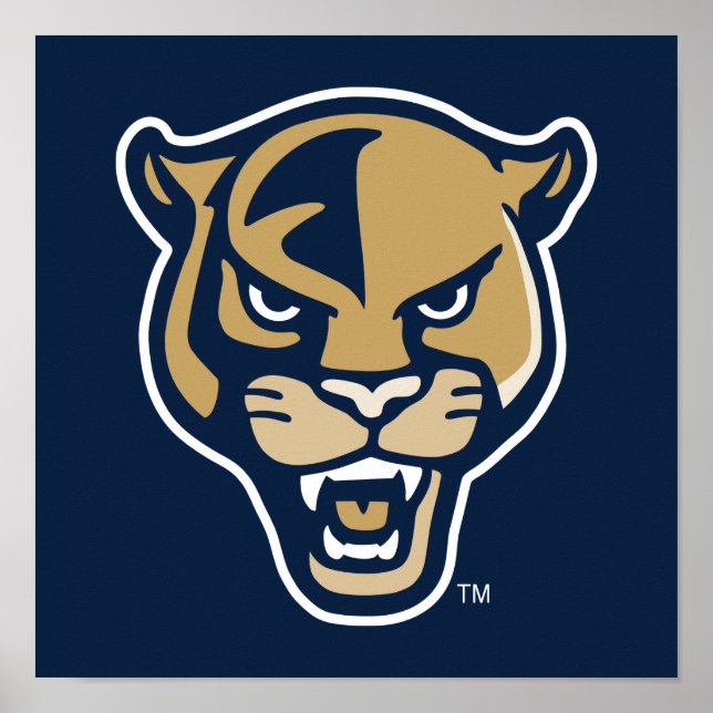 FIU Panther Head Poster (Vorne)