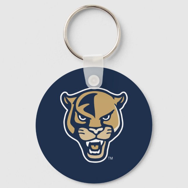 FIU Panther Head Schlüsselanhänger (Vorderseite)