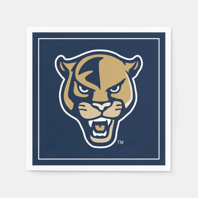 FIU Panther Head Serviette (Vorderseite)