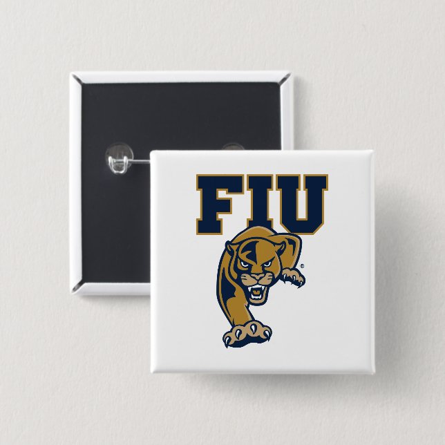 FIU Panthers Button (Vorne & Hinten)