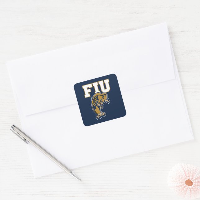 FIU Panthers Quadratischer Aufkleber (Umschlag)