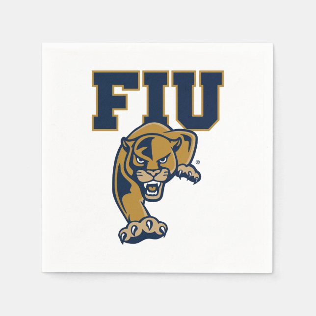FIU Panthers Serviette (Vorderseite)