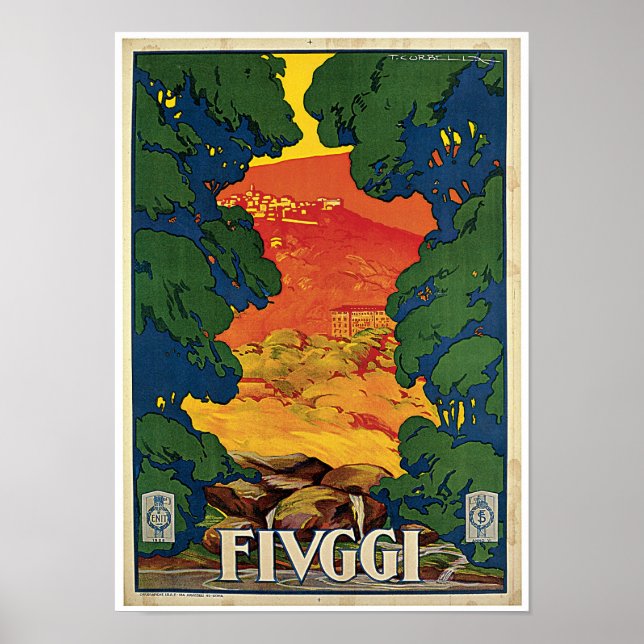 Fiuggi Poster (Vorne)