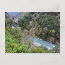 Fiume Lao Near Papasidero Postkarte