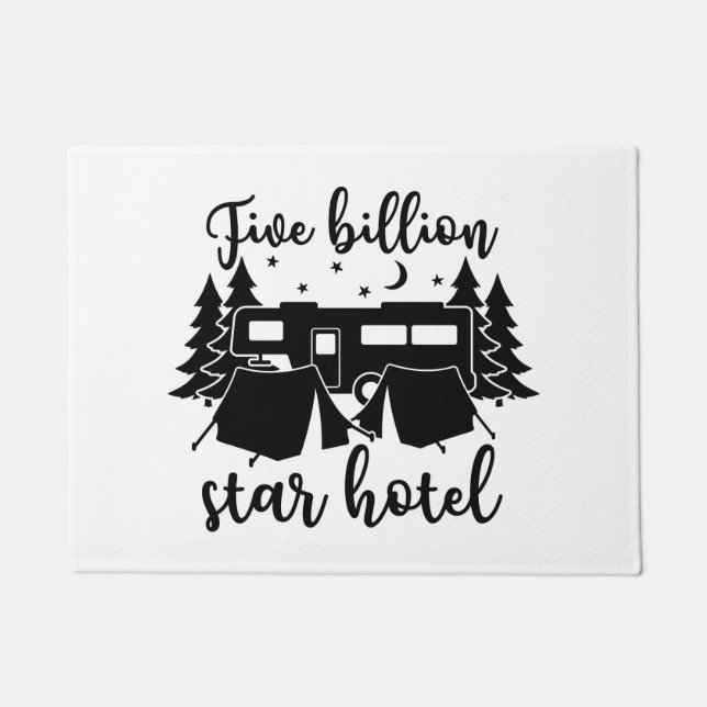 Five Billion Star Hotel Fußmatte (Vorderseite)