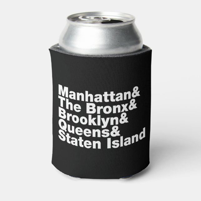 Five Boroughs ~ New York City Dosenkühler (Kanne Rückseite)