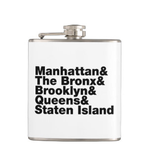Five Boroughs ~ New York City Flachmann