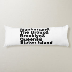 Five Boroughs ~ New York City Seitenschläferkissen