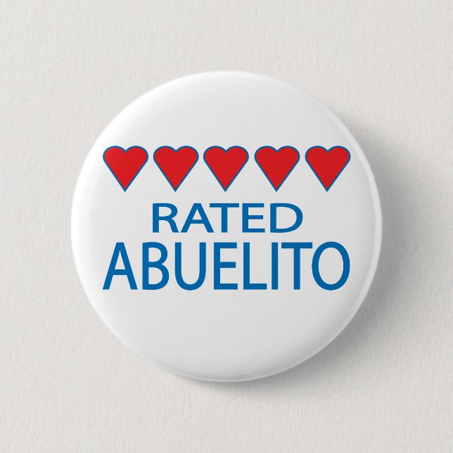 Five Heart Abuelito Button (Vorderseite)