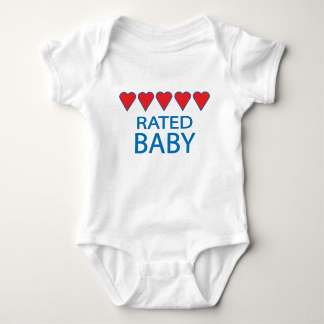 Five Heart Baby Baby Strampler (Vorderseite)