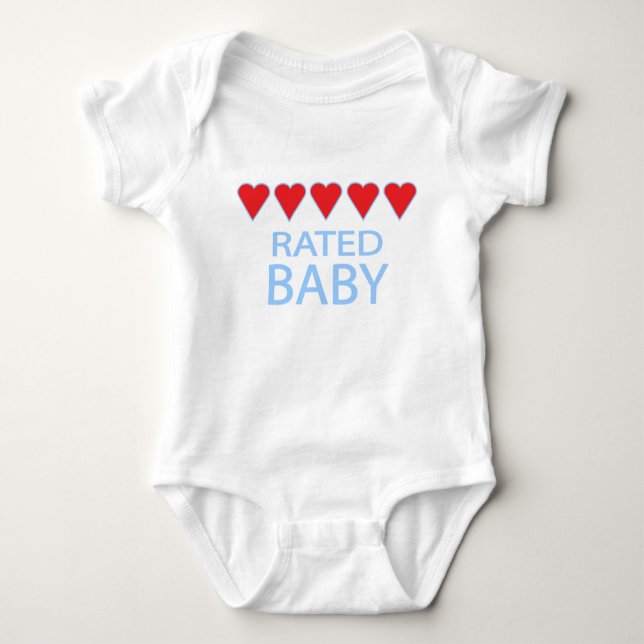 Five Heart Baby Baby Strampler (Vorderseite)