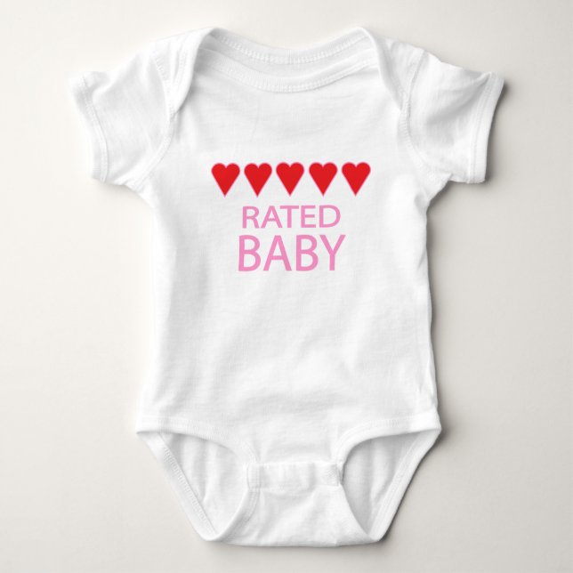 Five Heart Baby Baby Strampler (Vorderseite)