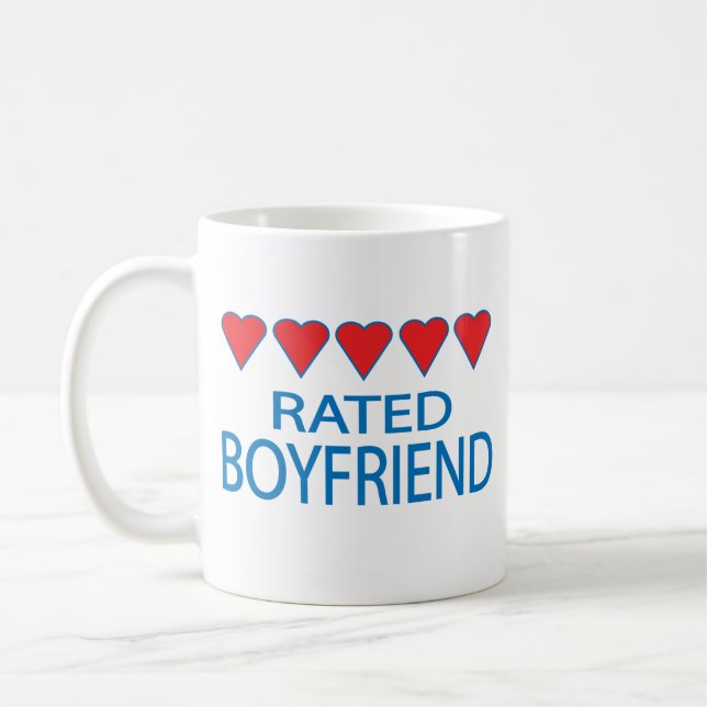 Five Heart Boyfriend Kaffeetasse (Links)