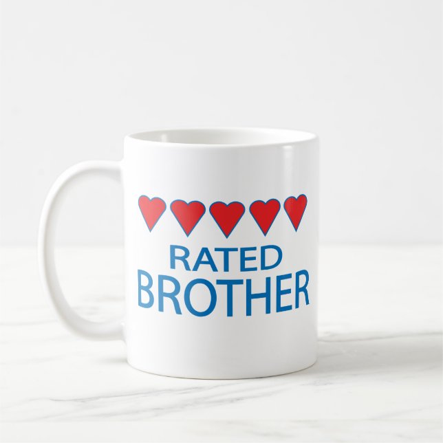 Five Heart Brother Kaffeetasse (Links)