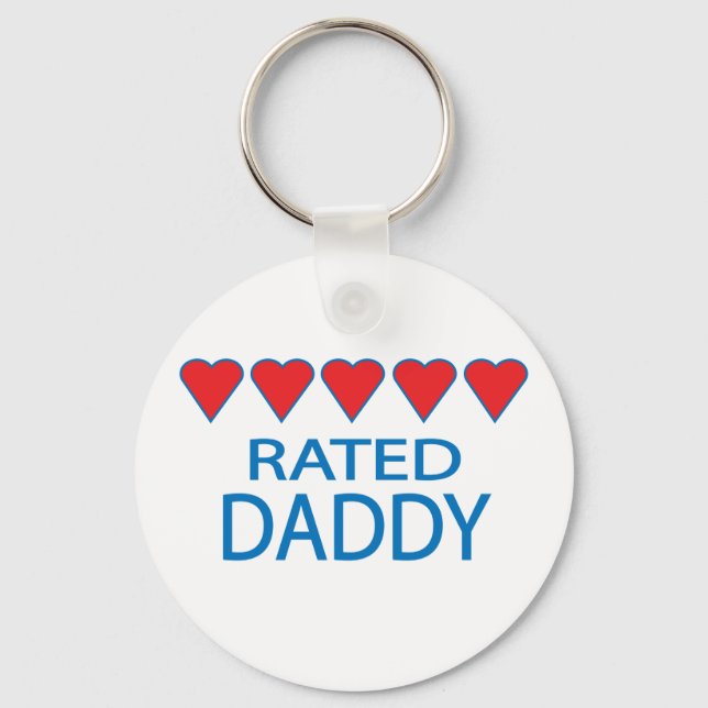 Five Heart Daddy Schlüsselanhänger (Vorderseite)