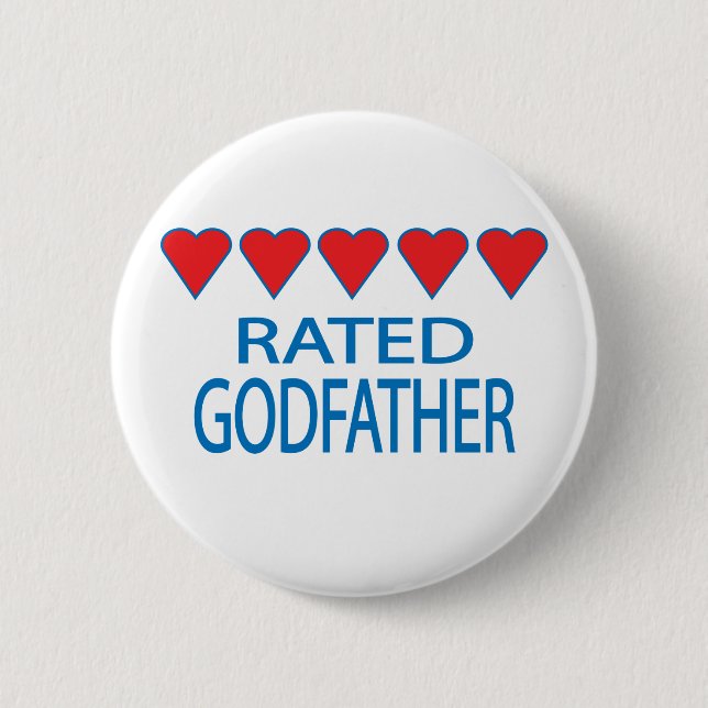 Five Heart Godvater Button (Vorderseite)