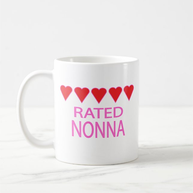 Five Heart Nonna Kaffeetasse (Links)