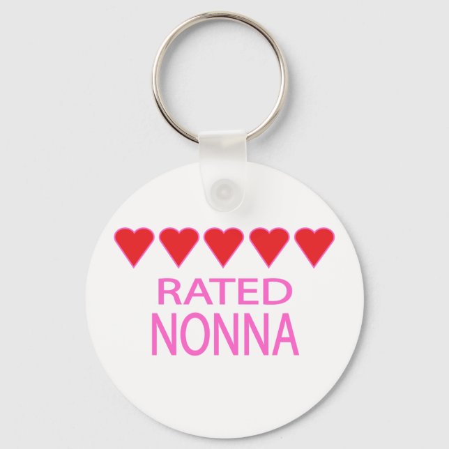 Five Heart Nonna Schlüsselanhänger (Vorderseite)