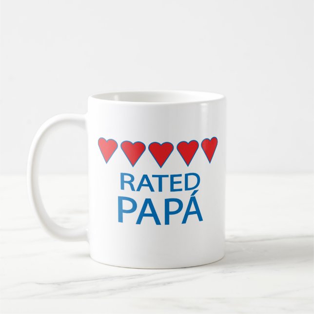 Five Heart Papá Kaffeetasse (Links)