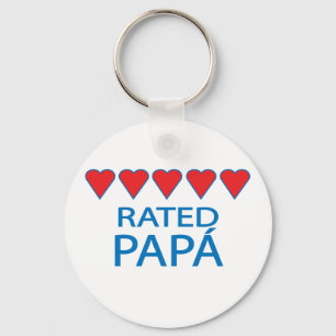 Five Heart Papá Schlüsselanhänger