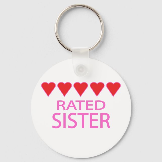 Five Heart Sister Schlüsselanhänger (Vorderseite)