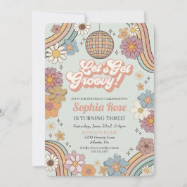 Five ist ein Vibe Groovy 5. Geburtstag 70er Retro