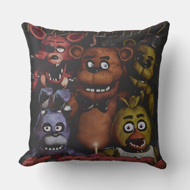 Five Nights at Freddy's Throw Pillow Kissen (Vorderseite)