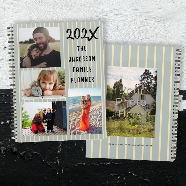 Five Photo Custom Family Planner Planer (Von Creator hochgeladen)