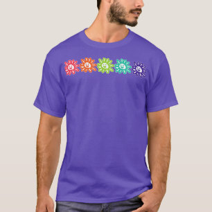 Five Smiley Daisy Blume Graphic T-Shirt