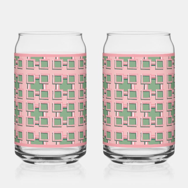  Five Square Soda Glass Dosenglas (Vorderseite)