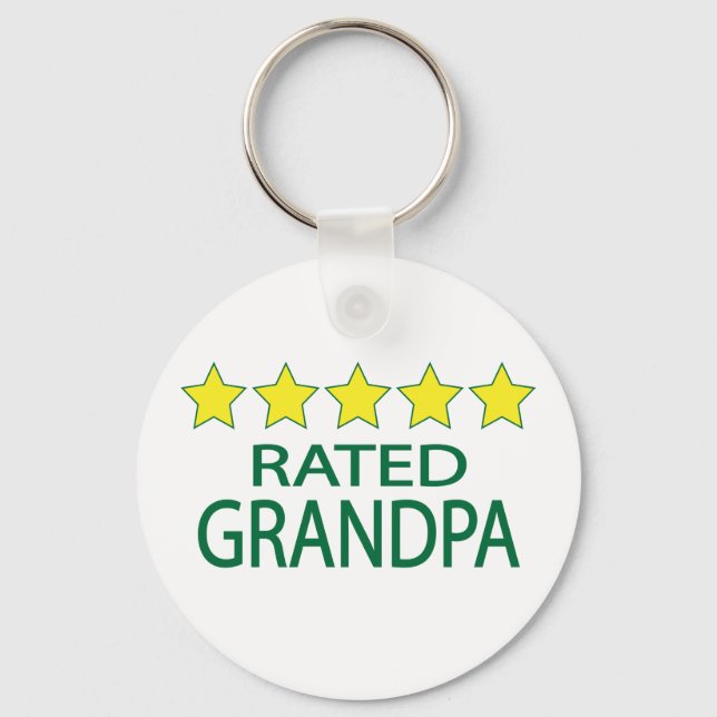 Five Star Grandpa Schlüsselanhänger (Vorderseite)