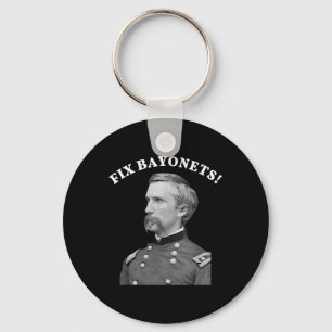 Fix Bayonets Zivil War Zitat Joshua Chamberlain Schlüsselanhänger