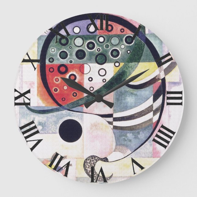 Fixed - Kandinsky Große Wanduhr (Vorderseite)