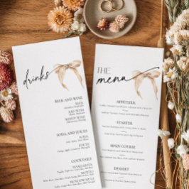 Fixieren des Knotenmenüs des Brautparty