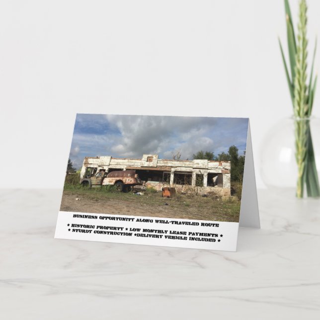 Fixiermittel-obere Karte des Geschäfts (Vorderseite)