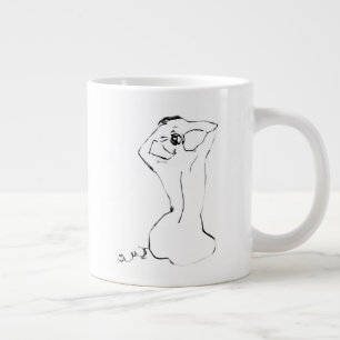Fixierung des Knotens Jumbo-Tasse