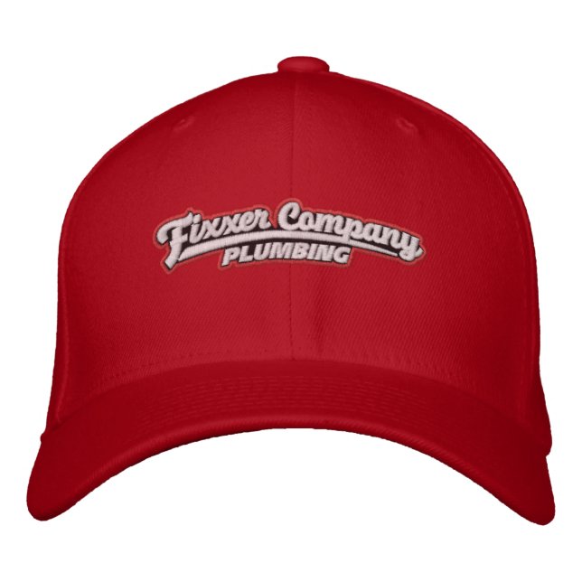 Fixxer Company Hat Bestickte Baseballkappe (Vorderseite)
