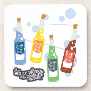 Fizziger Lifting Drink Grafik Getränkeuntersetzer
