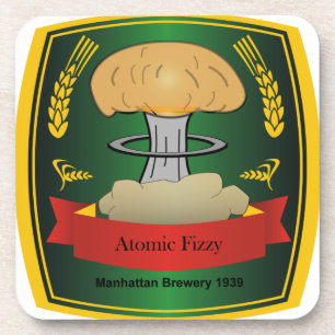 Fizzy atomarUntersetzer Getränkeuntersetzer